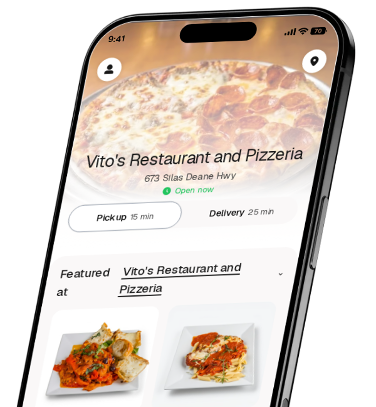Vito's Restaurant and Pizzeria app preview