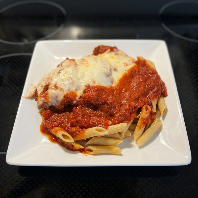 Veal Parmigiana.